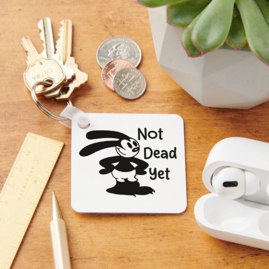 Oswald De Optimistische Filosoof Schattigee Grappi Sleutelhanger (Bureau)