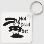 Oswald De Optimistische Filosoof Schattigee Grappi Sleutelhanger (Achterkant)