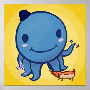 Oswald en Weenie Poster
