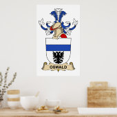 Oswald Family Crest Poster (Keuken)