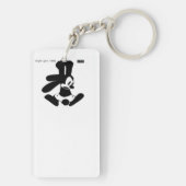 Oswald - Hanging (Bright Lights 1928) Sleutelhanger (achterkant)