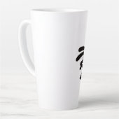 Oswald heeft gevreesd: existentiële crisis latte mok (Linkerhoek)