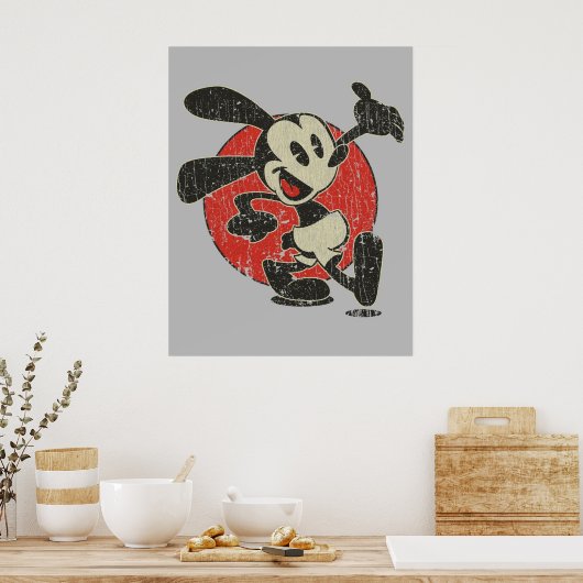 Oswald The Lucky Rabbit Keep 1927 Poster (Keuken)