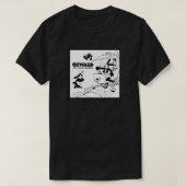 Oswald the Lucky Rabbit - Trolley Troubles T-shirt (Design voorkant)