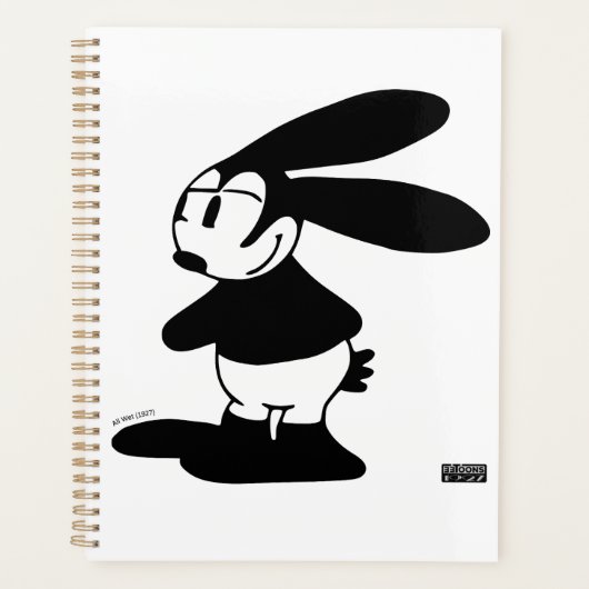 Oswald - Vreedzaam (All Wet, 1927) Planner (Voorkant)