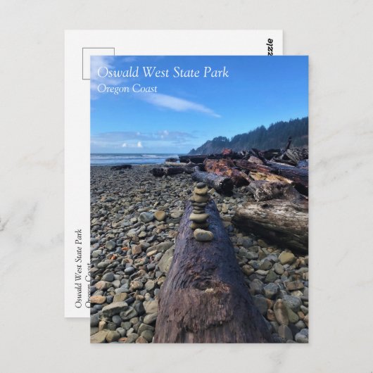 Oswald West State Park, Briefkaart Oregon (Voorkant / Achterkant)