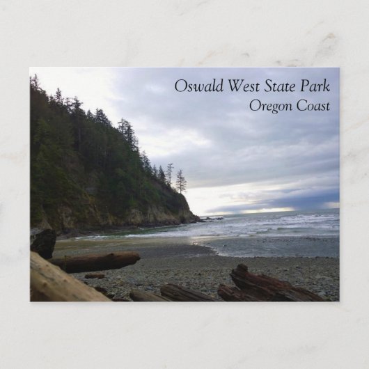 Oswald West State Park, Oregon Coast Briefkaart (Voorkant)