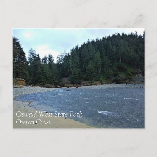 Oswald West State Park, Oregon Coast Briefkaart (Voorkant)