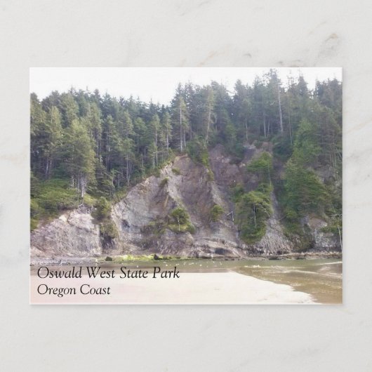 Oswald West State Park, Oregon Coast Briefkaart (Voorkant)