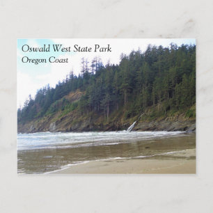 Oswald West State Park, Oregon Coast Briefkaart