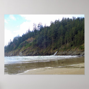 Oswald West State Park, Oregon Coast Poster