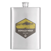 Oswald West State Park Oregon Flacon (Voorkant)