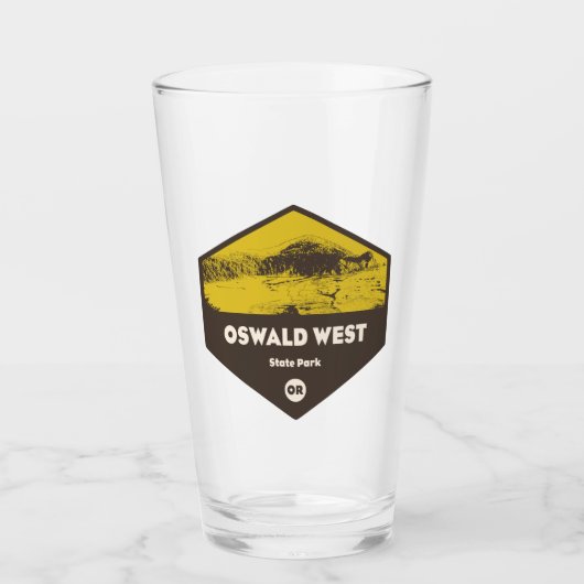 Oswald West State Park Oregon Glas (Voorkant)
