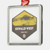 Oswald West State Park Oregon Metalen Ornament (Links)
