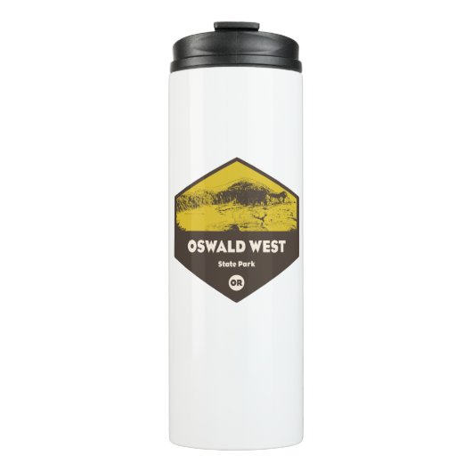 Oswald West State Park Oregon Thermosbeker (Voorkant)