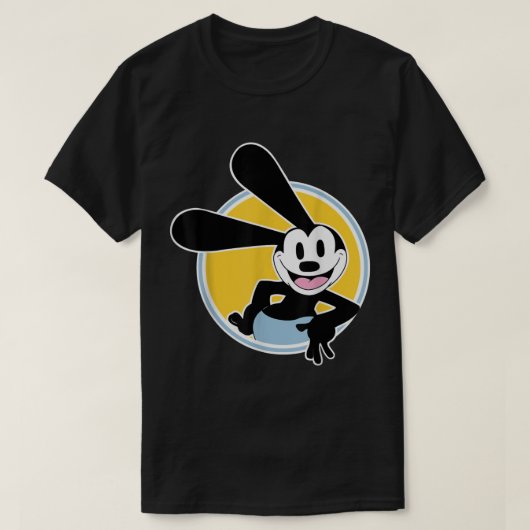 Oswalds T-shirt Luckys Rabbits (Design voorkant)