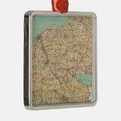 Oswego, Cayuga, provincie Onondaga Metalen Ornament (Rechts)