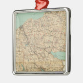 Oswego, Cayuga, provincie Onondaga Metalen Ornament (Links)