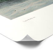 Oswego, NY Panoramic Map - 1855 Poster (Hoek)