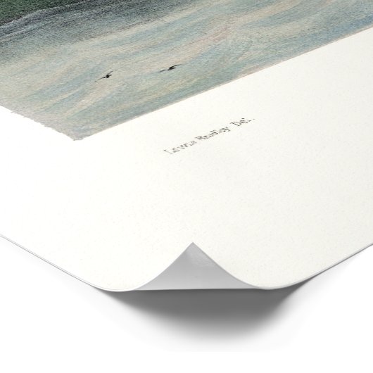 Oswego, NY Panoramic Map - 1855 Poster (Hoek)