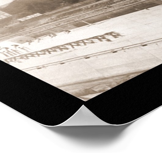 Oswego NY Riverfront Foto 1909 Poster (Hoek)