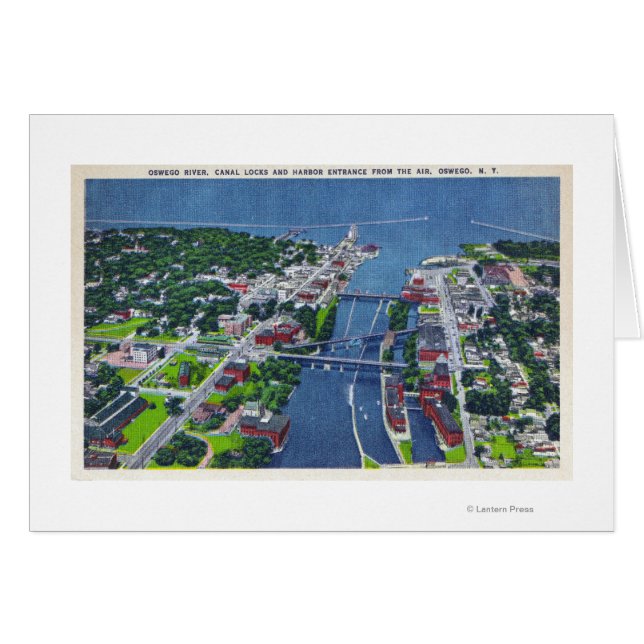 Oswego River, Locks, Harbour Entrance (Voorkant Horizontaal)