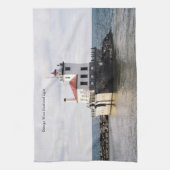 Oswego West Pierhead Lichte keukenhanddoek (Verticaal)