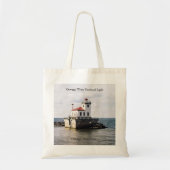 Oswego West Pierhead Light canvas tas (Voorkant)