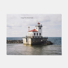 Oswego West Pierhead Light Deurmat