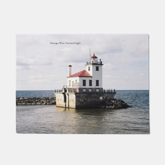 Oswego West Pierhead Light Deurmat (Voorkant)