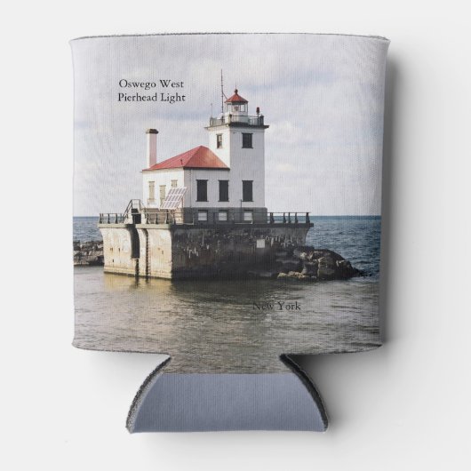 Oswego West Pierhead Light koelbox Blikjeskoeler (Voorkant)