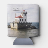 Oswego West Pierhead Light koelbox Blikjeskoeler (Achterkant)