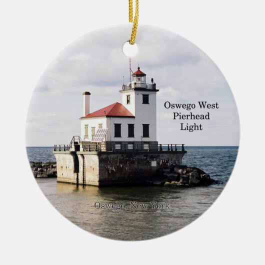 Oswego West Pierhead Light ornament (Voorkant)