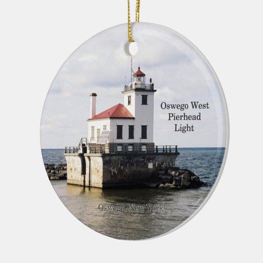 Oswego West Pierhead Light ornament (Links)
