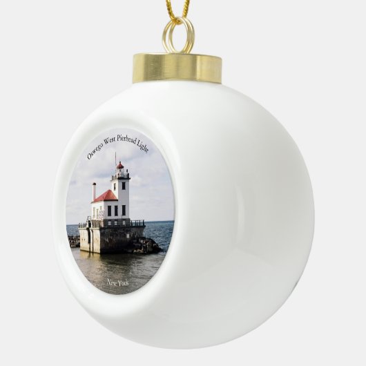 Oswego West Pierhead Light ornament (Rechts)