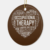 OT beroepsmatige therapie hartberoep Keramisch Ornament (Links)