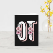 OT Beroepstherapie | Beroepstherapeut Kaart (Gele Bloem)