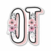 OT Beroepstherapie | Beroepstherapeut Sticker (Voorkant)