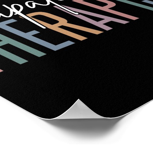 OT Beroepstherapie | Beroepstherapie Poster (Hoek)