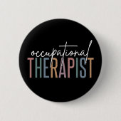 OT Beroepstherapie | Beroepstherapie Ronde Button 5,7 Cm (Voorkant)