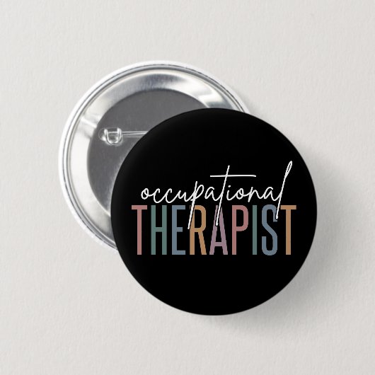 OT Beroepstherapie | Beroepstherapie Ronde Button 5,7 Cm (Voorkant /achterkant)