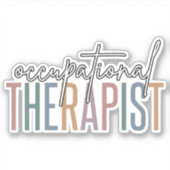 OT Beroepstherapie | Beroepstherapie Sticker (Voorkant)