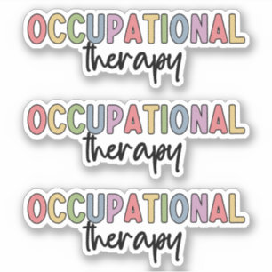 OT Beroepstherapie   Beroepstherapist Sticker