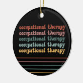 OT: Beroepstherapie-retrant-school-student Keramisch Ornament (Links)