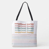 OT: Beroepstherapie-retrant-school-student Tote Bag (Achterkant)