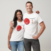 OT Button en Zipper T-shirt (Unisex)