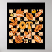 OT ergotherapeut Thanksgiving val Poster (Voorkant)