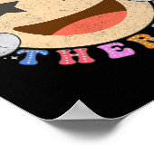 Ot Ergotherapie Hippie Glimlach Gezicht Bloemen Poster (Hoek)