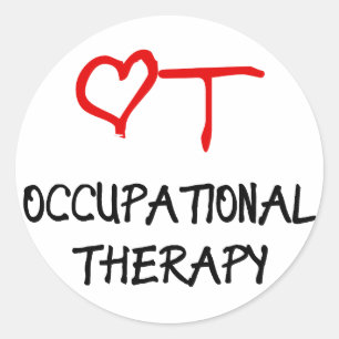 OT hart Ronde Sticker