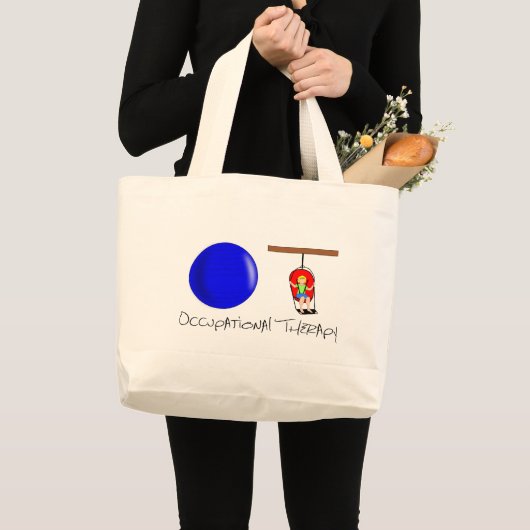 OT Initialen Grote Tote Bag (Voorkant (product))